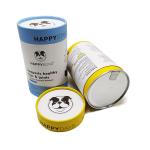 Airtight Kraft Paper Composite Cans With Easy Open Lid Food Grade Milk Powder