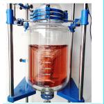 Chemical Glass Reactor 316L Evaporator Borosilicate Glass Core Components PLC