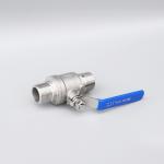 Manual 2PC Ball Valve with Male/Male Thread Connection 304 Stainless Steel from