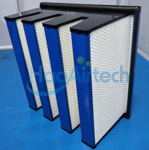 Wholesale Secondary V Cell Industrial Air Filters Fiberglass Air Filter With ABS Plastic Frame from china suppliers