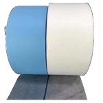 Waterproof PP Spunbond Fabric Roll White Color For Non Woven Geotextiles 10cm