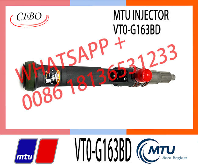 High Quality Diesel Engine Fuel Common Rail Injector 23526589 VT0-G163BD VT0G163BD