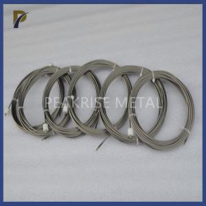 Wholesale 19*7 Tensile Wear Resistant Tungsten Wire Rope 1mm For Single Crystal Furnace Tungsten Materials High Quality Tungsten from china suppliers