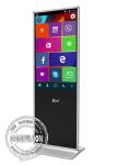 Shopping Mall Advertising Touch Screen Kiosk 4G Network Free Standing 43''