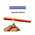 Silicone Rubber Insulated Electric Cable Wire 1.5 2.5 4 6 10 16mm2 SiF Cable 300