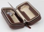 Dual Grids Watch Display Box Rectangle Shaped Jewelry Storage Organizer