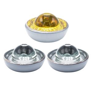 Wholesale Customized Small Glass Road Stud Cat Eye Reflector for Roadway Safety Enhancement from china suppliers