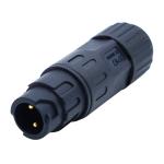 M16 Screw Type IP68 Male And Female Waterproof Plug Connectors for Outdoor LED