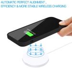 Full Protective Liquid Silicone Wireless Charger Case Built in Magnetic Ring