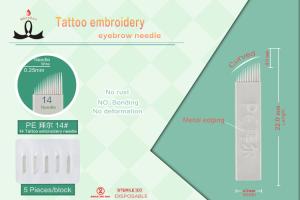 Wholesale PE Permanent Makeup Microblading Needles Sterilized For Lip Liner from china suppliers