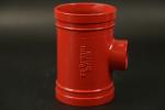 XGQT04-114xRc1 ½-2.5 Ductile Iron Tee Grooved for Piping System