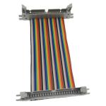 40Pin FC Connector JTAG Flat Ribbon Cable Assembly nickel plated Connector