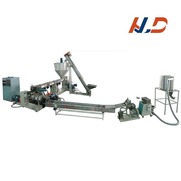 Nanjing Henglande PP PE PVC Plastic Two Stage Extruder , Plastic Pelletizing