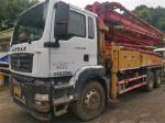 Construction Used Truck Concrete Pump Putzmeister Boom Pump With Remote Control