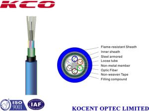 Wholesale Outdoor Aerial Fiber Optic Cable Internet 2km 3km Each Roll Blue MGTSV Mining from china suppliers