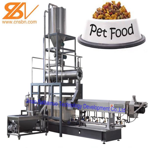 Longlife Automatic Pet Food Extruder Processing Machine / Plant / Production