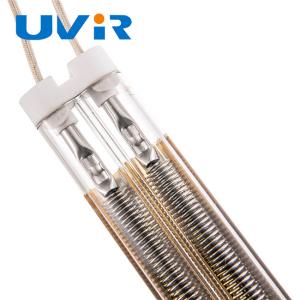 Wholesale OEM 4800W Medium Wave Infrared Lamp , 380V Radiant Heater Bulb from china suppliers