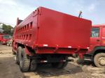 Diesel Howo 375 Used Dump Trucks 25-30 Ton Capacity 16-20 Cbm Dump Box