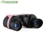 Super Safe Silver Powerful Mini Binoculars , Compact Childrens Binoculars 8x