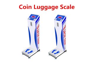 Wholesale Coin Operated Weight Measurement Machine / Airport Luggage Scale With 500kg Load Cell from china suppliers
