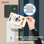 Office electronic RFID/NFC Plastic Card Smart Employee ID Badge Card Conference