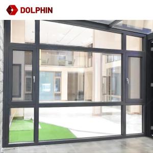 Wholesale Waterproof Double Glazed Aluminium Casement Windows Tilt And Turn from china suppliers