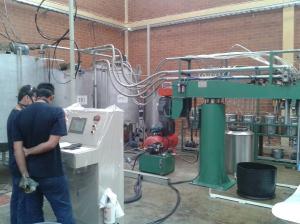 Wholesale High Speed Digital Sponge Production Line For Polyurethane Sponge 50Kg / M³ from china suppliers