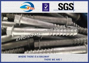 Wholesale Hexagon Head Railway Sleeper Screws TRACK FITTINGS AND FASTENINGS from china suppliers