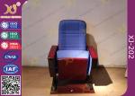Upholstered Ergonomic High Grade Fold Up Auditorium Seating / Movie Theater