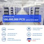 1.56 single vision uv400 hmc eyeglasses lenses