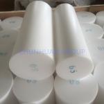 White Color Molded Solid Virgin 55mm PTFE Round Rod