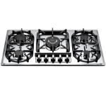 House 5 Burner Built In Gas Hob Contemporary Flameout Protection