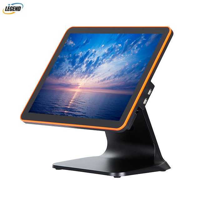Metal Stand Touch Screen Machine POS System 15'' Single Screen 1024X768 Pixels