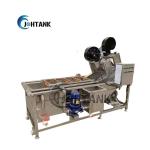 Commercial Water Bubble Fruit And Vegetable Processing Line 300kg/h