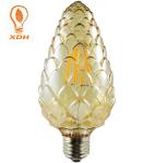 230V Vintage LED Bulbs E27 Dimmable Pine Cone Filament Bulb Decoration 2400K