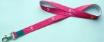 School Use Polyester Dye Sublimation Lanyards Customized Logo For Safety