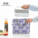 PEVA Lining 600D Polyester Insulated School Lunch Bag
