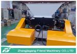Two Rotors Single Shaft Shredder , Rubber Recycling Plastic Shredder Machine