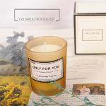 Smokeless Vegan Soy Candles Long Lasting Smell Handmade For Home Decoration