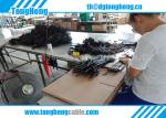 Red Colour TPU Sheathed Customized Equipment Curly Cord Cable