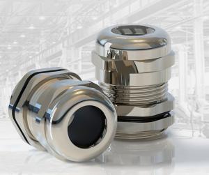 Wholesale M12X1.5(3-6.5) Waterproof Nickel plated brass Cable Gland IP68 Cable Connector from china suppliers