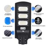 300w Integrated Solar Street Light All In One Dusk to Dawn Solar Street Light