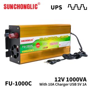Wholesale 1000va Ups Charger Inverter Modified Sine Wave Solar UPS Inverter With AC Charger 12v 220v from china suppliers