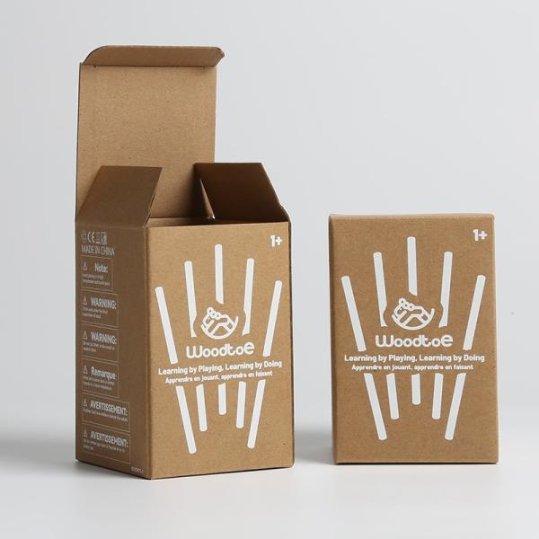 Tuck End Paper Box Packaging Mailer Box Silk Screen Printed Logo With Handle