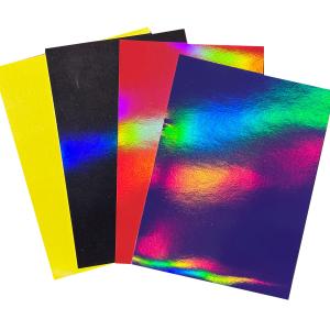 Wholesale Recyclable Metallized Holographic Paper Sheets / Roll Customized Environment Friendly from china suppliers