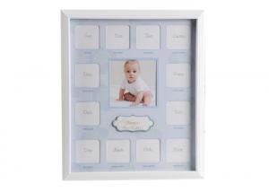 China Muiti Pictures Baby First Year Photo Frame Present Memory Home Decoration on sale