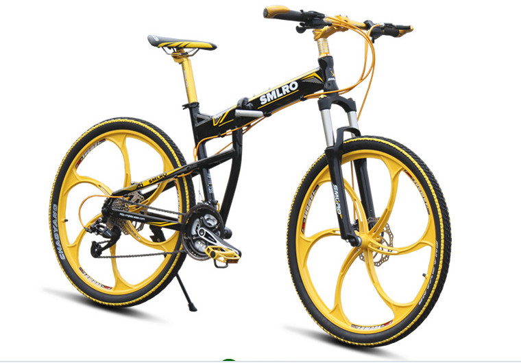Full Suspension Aluminum Folding Mountain Bike