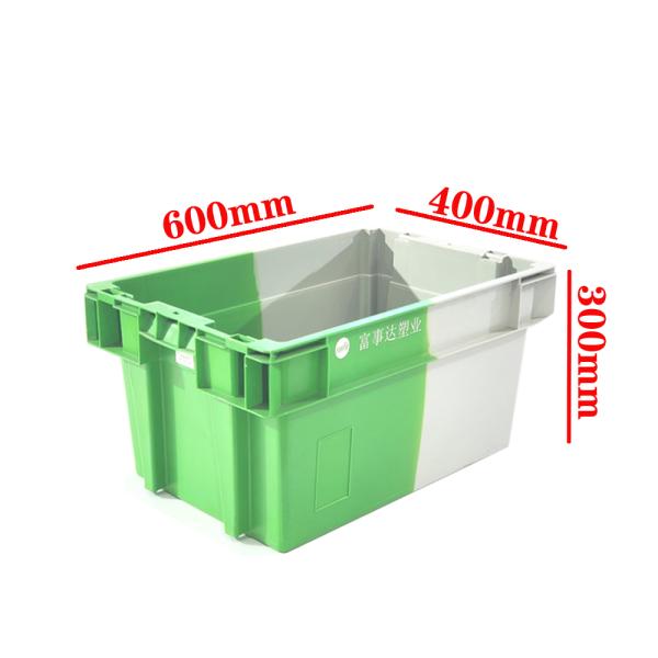 600*400*300mm Plastic Baskets for Space-Saving Stacking and Turnover in Warehouse