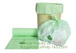 100% Eco-friendly Material Certified PLA Compostable Bag,Corn Starch T Shirt Bag