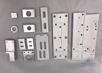 CNC Machined Aluminum Extrusion Custom Wheelchair Footplate Powder Coated